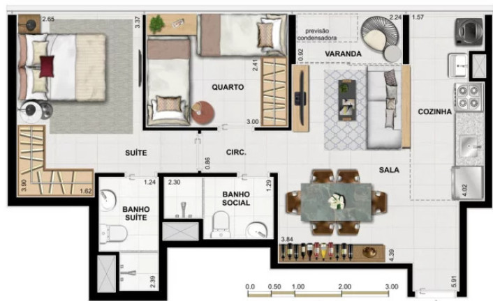 Imagem Imóvel com 3 Quartos à Venda, 60 m² em Barra Da Tijuca - Rio De Janeiro Imagem Imóvel com 3 Quartos à Venda, 60 m² em Barra Da Tijuca - Rio De Janeiro