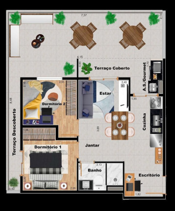 Imagem Apartamento com 2 Quartos à Venda, 41 m² em Vila Ré - São Paulo Imagem Apartamento com 2 Quartos à Venda, 41 m² em Vila Ré - São Paulo
