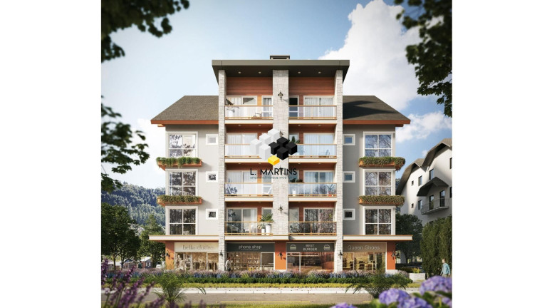 Apartamento com 1 Quarto à Venda, 60 m² em Vale Das Montanhas - Gramado