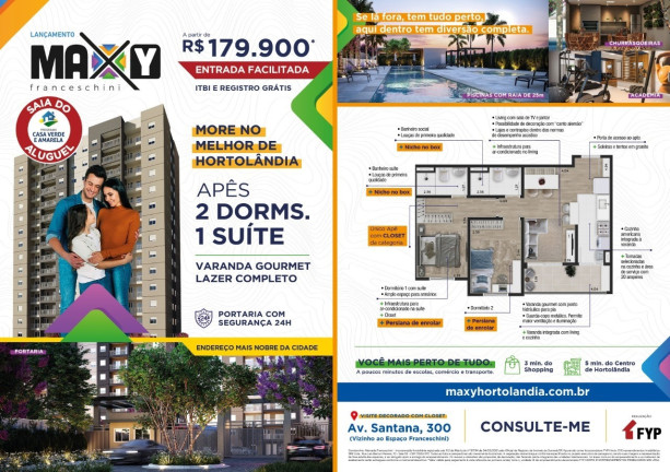 Imagem Imóvel com 2 Quartos à Venda, 56 m² em Parque Ortolândia - Hortolândia