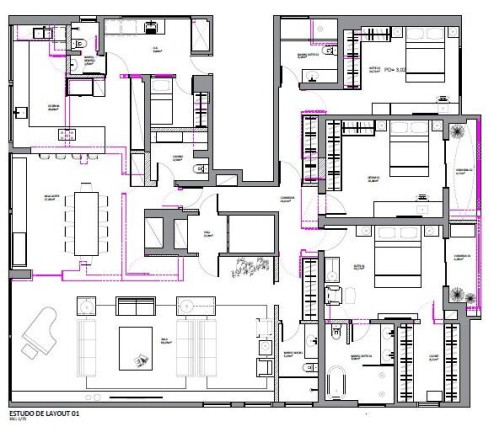Foto do imóvel Apartamento com 3 Quartos à Venda, 289 m² em Higienópolis - São Paulo