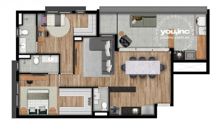 Imagem Apartamento com 1 Quarto à Venda, 32 m² em Pinheiros - São Paulo