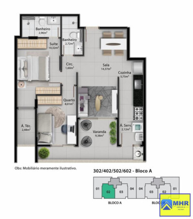 Imagem Apartamento com 2 Quartos à Venda, 67 m² em Jardim Camburi - Vitória Imagem Apartamento com 2 Quartos à Venda, 67 m² em Jardim Camburi - Vitória