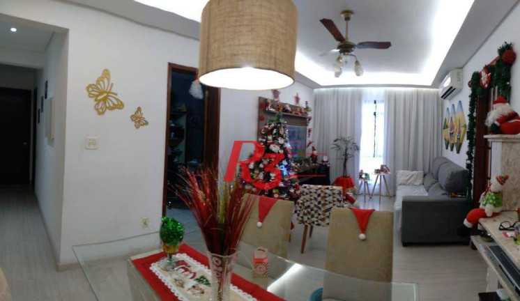 Apartamento com 2 Quartos à Venda, 84 m² em Campo Grande - Santos
