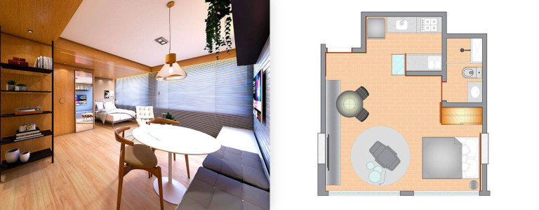 Foto do imóvel Apartamento com 1 Quarto à Venda,  em Parnamirim - Recife