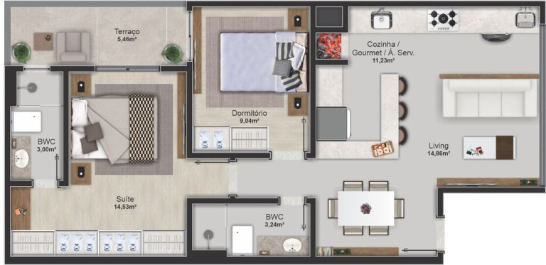 Imagem Apartamento com 2 Quartos à Venda, 71 m² em Nações - Balneário Camboriú Imagem Apartamento com 2 Quartos à Venda, 71 m² em Nações - Balneário Camboriú