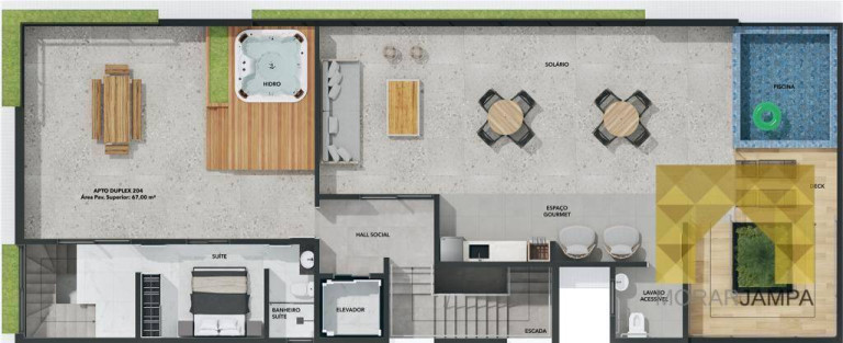 Imagem Apartamento com 2 Quartos à Venda, 51 m² em Bessa - João Pessoa