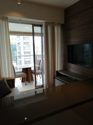 Imagem Imóvel com 1 Quarto para Alugar, 61 m² em Itaim Bibi - São Paulo