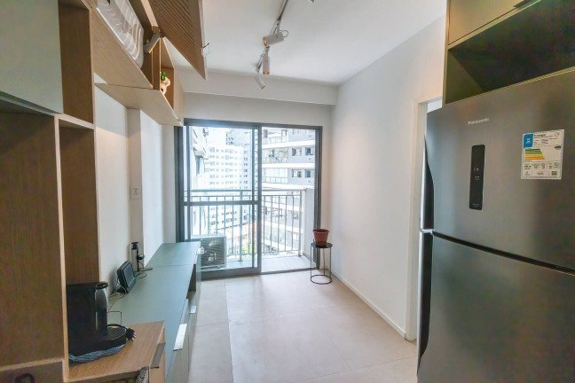 Imagem Apartamento com 1 Quarto para Alugar, 27 m² em Vila Nova Conceição - São Paulo