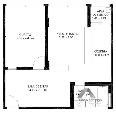 Imagem Apartamento com 1 Quarto à Venda, 54 m² em Santa Efigênia - São Paulo Imagem Apartamento com 1 Quarto à Venda, 54 m² em Santa Efigênia - São Paulo
