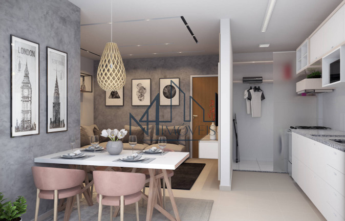 Imagem Apartamento com 3 Quartos à Venda, 63 m² em Parque Oeste Industrial - Goiânia Imagem Apartamento com 3 Quartos à Venda, 63 m² em Parque Oeste Industrial - Goiânia