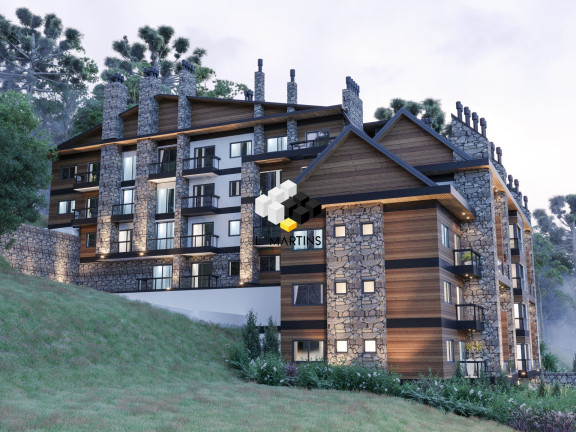 Imagem Apartamento com 1 Quarto à Venda, 67 m² em Floresta - Gramado