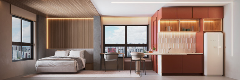 Imagem Apartamento com 1 Quarto à Venda, 25 m² em Encruzilhada - Recife