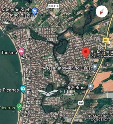 Imagem Terreno à Venda, em Nossa Senhora Da Paz - Balneário Piçarras Imagem Terreno à Venda, em Nossa Senhora Da Paz - Balneário Piçarras