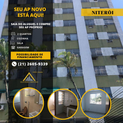 Apartamento com 2 Quartos à Venda, 60 m² em Fonseca - Niterói