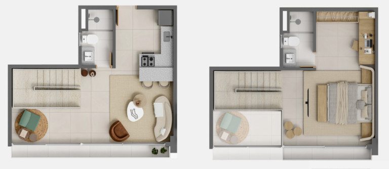 Imagem Apartamento com 1 Quarto à Venda, 32 m² em Ponta De Campina - Cabedelo Imagem Apartamento com 1 Quarto à Venda, 32 m² em Ponta De Campina - Cabedelo