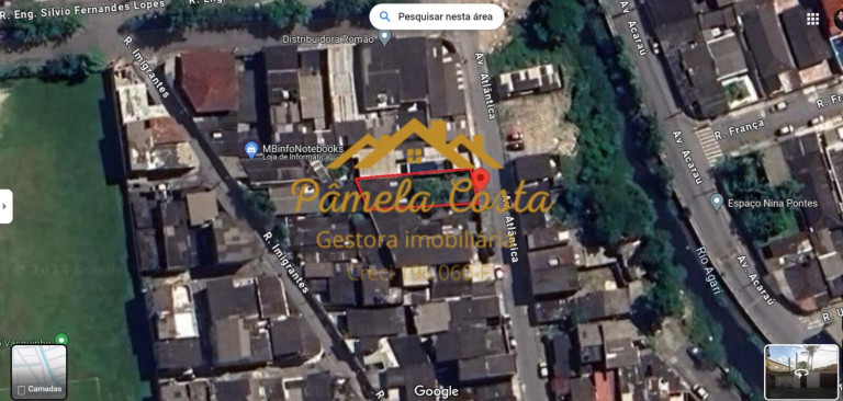 Terreno à Venda, 255 m² em Sítio Paecara (vicente De Carvalho) - Guarujá