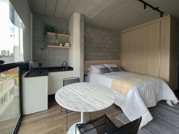 Imagem Apartamento com 1 Quarto para Alugar, 25 m² em Lapa - São Paulo Imagem Apartamento com 1 Quarto para Alugar, 25 m² em Lapa - São Paulo