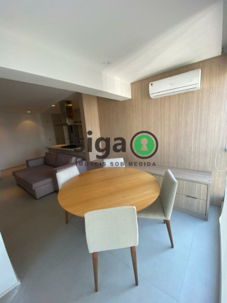Imagem Apartamento com 1 Quarto para Alugar, 72 m² em Moema - São Paulo Imagem Apartamento com 1 Quarto para Alugar, 72 m² em Moema - São Paulo