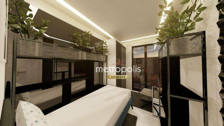 Imagem Apartamento com 2 Quartos à Venda, 45 m² em Campestre - Santo André