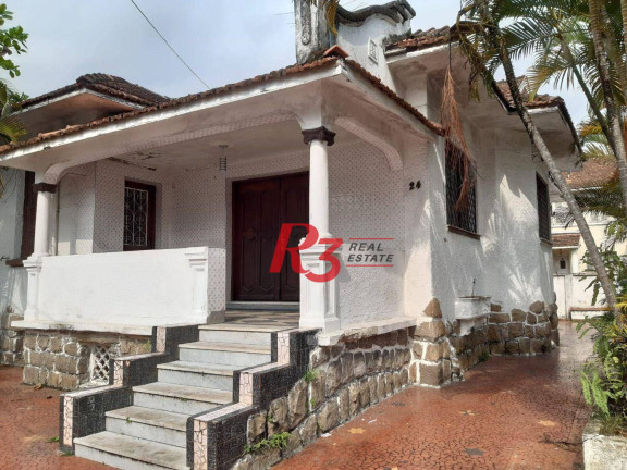 Casa com 4 Quartos à Venda, 257 m² em Vila Belmiro - Santos
