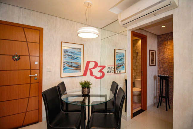 Imagem Apartamento com 1 Quarto à Venda, 52 m² em Embaré - Santos
