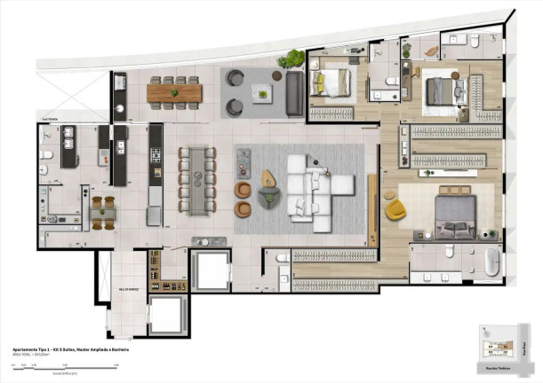 Imagem Apartamento com 4 Quartos à Venda, 207 m² em Funcionários - Belo Horizonte Imagem Apartamento com 4 Quartos à Venda, 207 m² em Funcionários - Belo Horizonte