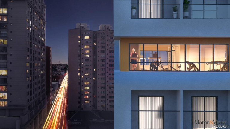 Imagem Imóvel com 1 Quarto à Venda, 24 m² em Centro - Curitiba