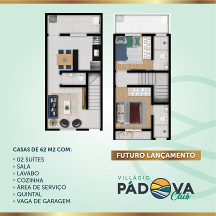Imagem Casa com 2 Quartos à Venda,  em Jardim Dos Lagos - Franco Da Rocha