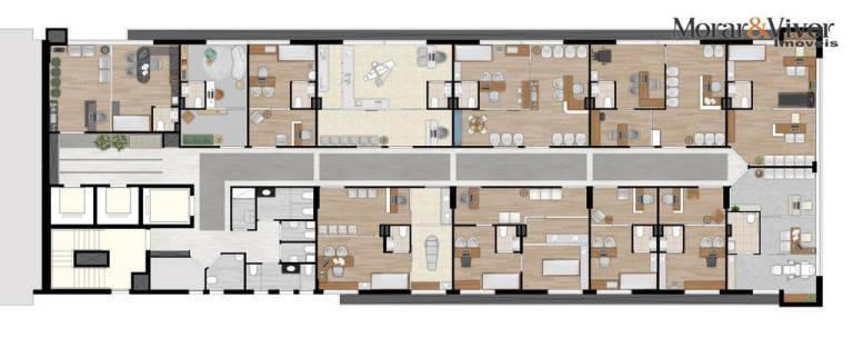 Imagem Sala Comercial à Venda, 57 m² em Centro - Curitiba Imagem Sala Comercial à Venda, 57 m² em Centro - Curitiba