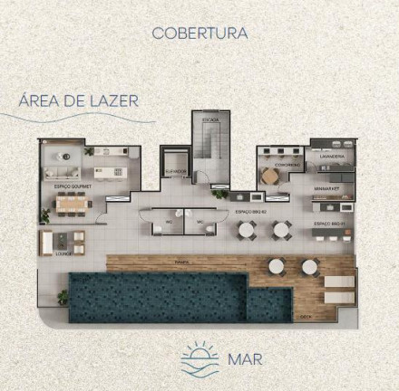 Imagem Apartamento com 1 Quarto à Venda, 29 m² em Camboinha - Cabedelo