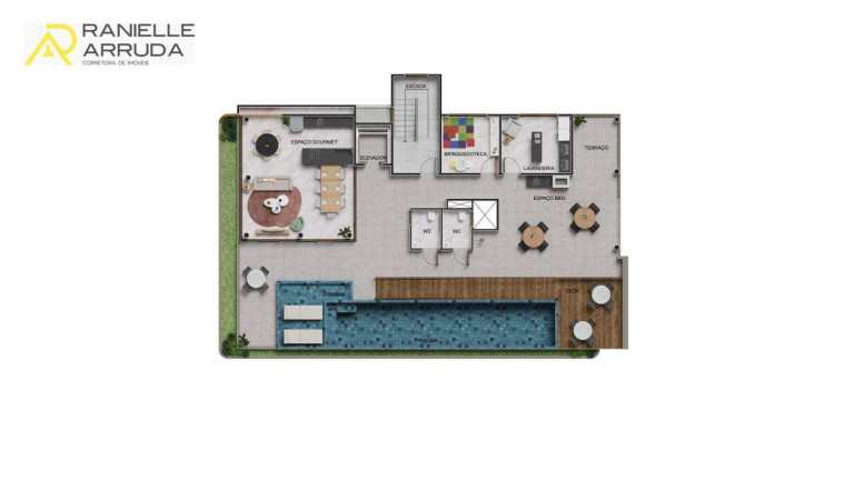Apartamento com 2 Quartos à Venda, 62 m² em Intermares - Cabedelo