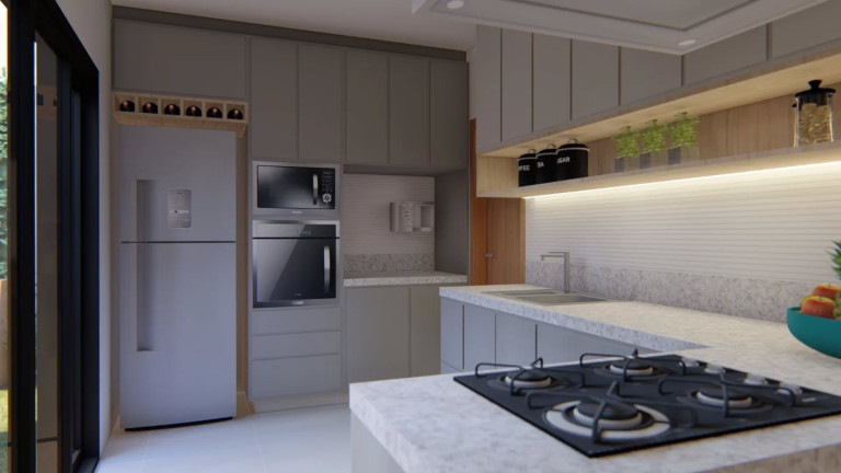 Imagem Casa de Condomínio com 3 Quartos à Venda, 187 m² em Parque Anhanguera  - Goiania