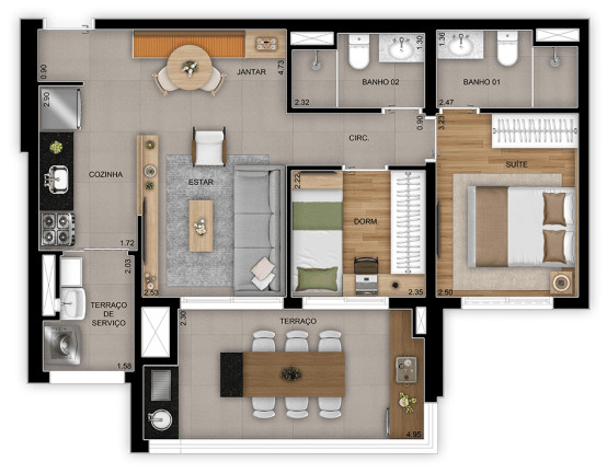 Imagem Apartamento com 3 Quartos à Venda, 78 m² em Vila Ema - São Paulo Imagem Apartamento com 3 Quartos à Venda, 78 m² em Vila Ema - São Paulo