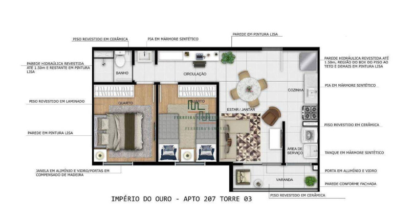 Imagem Apartamento com 2 Quartos à Venda, 47 m² em Rio Do Ouro - São Gonçalo Imagem Apartamento com 2 Quartos à Venda, 47 m² em Rio Do Ouro - São Gonçalo