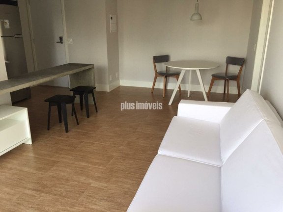 Imagem Apartamento com 1 Quarto para Alugar, 50 m² em Santo Amaro - São Paulo Imagem Apartamento com 1 Quarto para Alugar, 50 m² em Santo Amaro - São Paulo