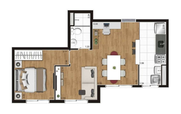Imagem Apartamento com 2 Quartos à Venda, 42 m² em Itaquera - São Paulo Imagem Apartamento com 2 Quartos à Venda, 42 m² em Itaquera - São Paulo