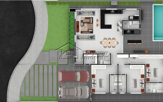 Imagem Casa de Condomínio com 3 Quartos à Venda, 166 m² em Terras Do Vale - Caçapava Imagem Casa de Condomínio com 3 Quartos à Venda, 166 m² em Terras Do Vale - Caçapava