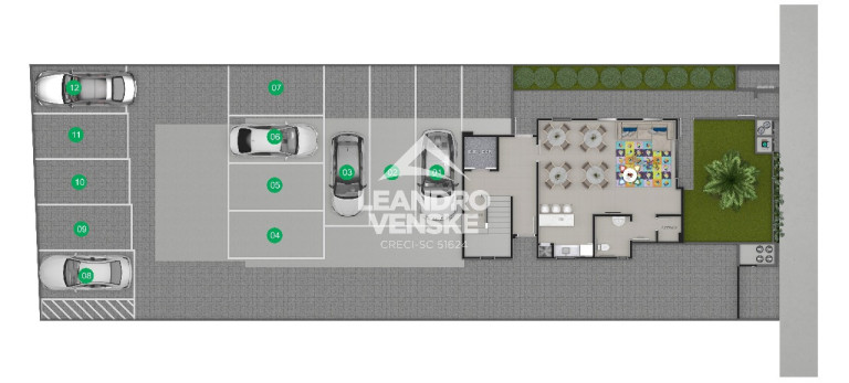 Imagem Apartamento com 3 Quartos à Venda, 73 m² em Costa E Silva - Joinville