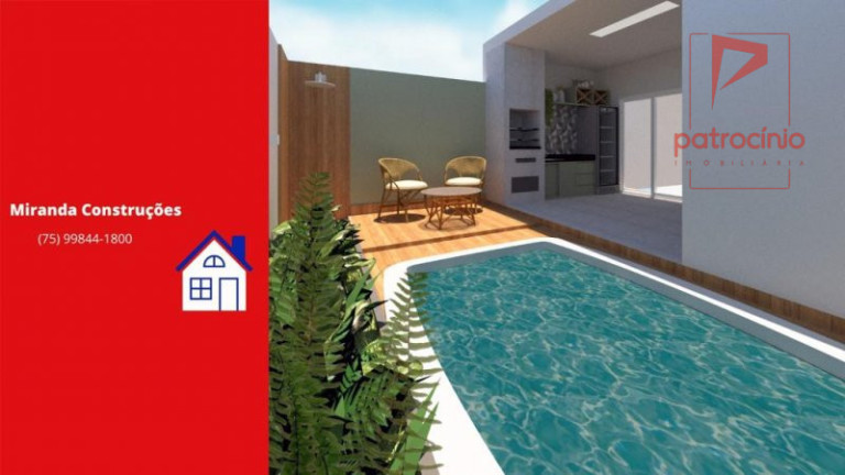 Imagem Casa com 2 Quartos à Venda, 96 m² em Papagaio - Feira De Santana
