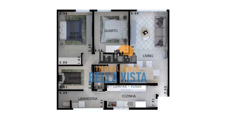 Imagem Apartamento com 2 Quartos à Venda,  em Sumaré - São Paulo