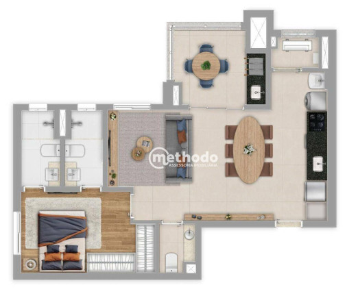 Imagem Apartamento com 2 Quartos à Venda, 77 m² em Cambuí - Campinas Imagem Apartamento com 2 Quartos à Venda, 77 m² em Cambuí - Campinas
