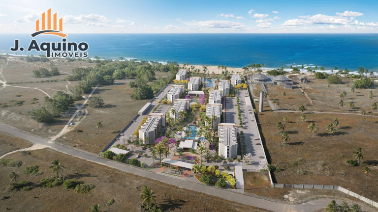 Apartamento com 1 Quarto à Venda, 30 m² em Cumbuco - Caucaia