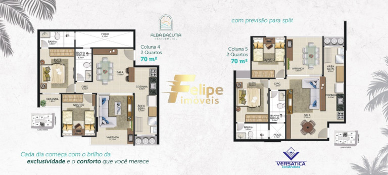 Imagem Imóvel com 2 Quartos à Venda, 70 m² em Enseada Azul - Guarapari