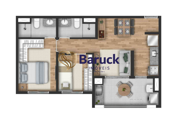 Imagem Apartamento com 3 Quartos à Venda,  em Santo Amaro - São Paulo