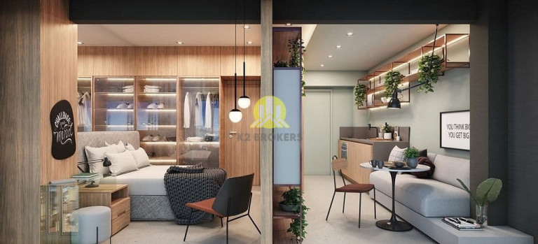 Imagem Studio com 1 Quarto à Venda, 24 m² em Pinheiros - São Paulo