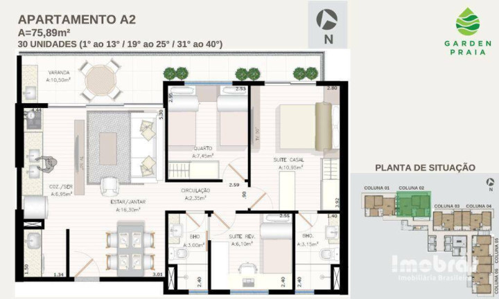 Imagem Apartamento com 3 Quartos à Venda, 70 m² em Meireles - Fortaleza Imagem Apartamento com 3 Quartos à Venda, 70 m² em Meireles - Fortaleza
