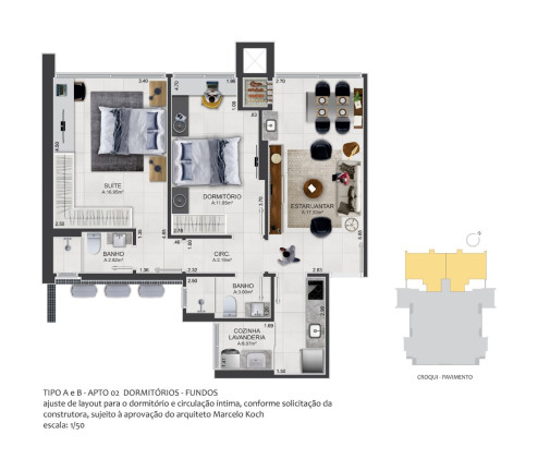 Imagem Apartamento com 3 Quartos à Venda, 83 m² em Predial - Torres