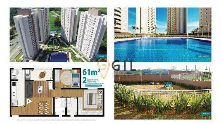 Imagem Apartamento com 2 Quartos à Venda, 61 m² em Pagador De Andrade - Jacareí Imagem Apartamento com 2 Quartos à Venda, 61 m² em Pagador De Andrade - Jacareí