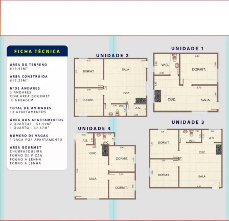 Imagem Apartamento com 2 Quartos à Venda, 53 m² em Mairiporã Imagem Apartamento com 2 Quartos à Venda, 53 m² em Mairiporã
